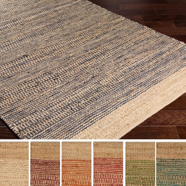 Hand Woven Sandbach Jute/Cotton Area Rug - 2' x 3'