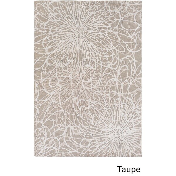 Silver Orchid Billings Hand Knotted Indoor Area Rug - 2' x 3'
