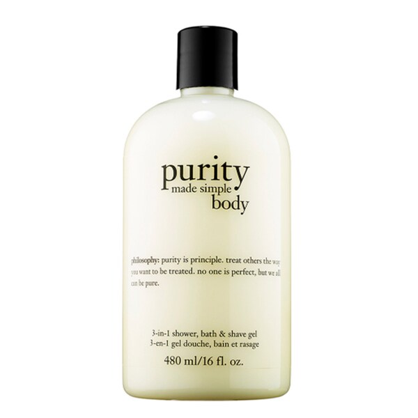 Philosophy Purity Made Simple Body 3in1 Shower, Bath, and Shave Gel