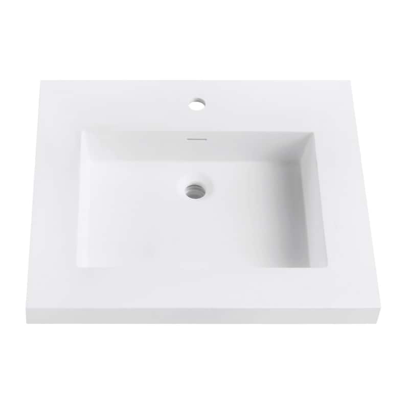 Avanity VersaStone 25-inch Solid Surface Vanity Top