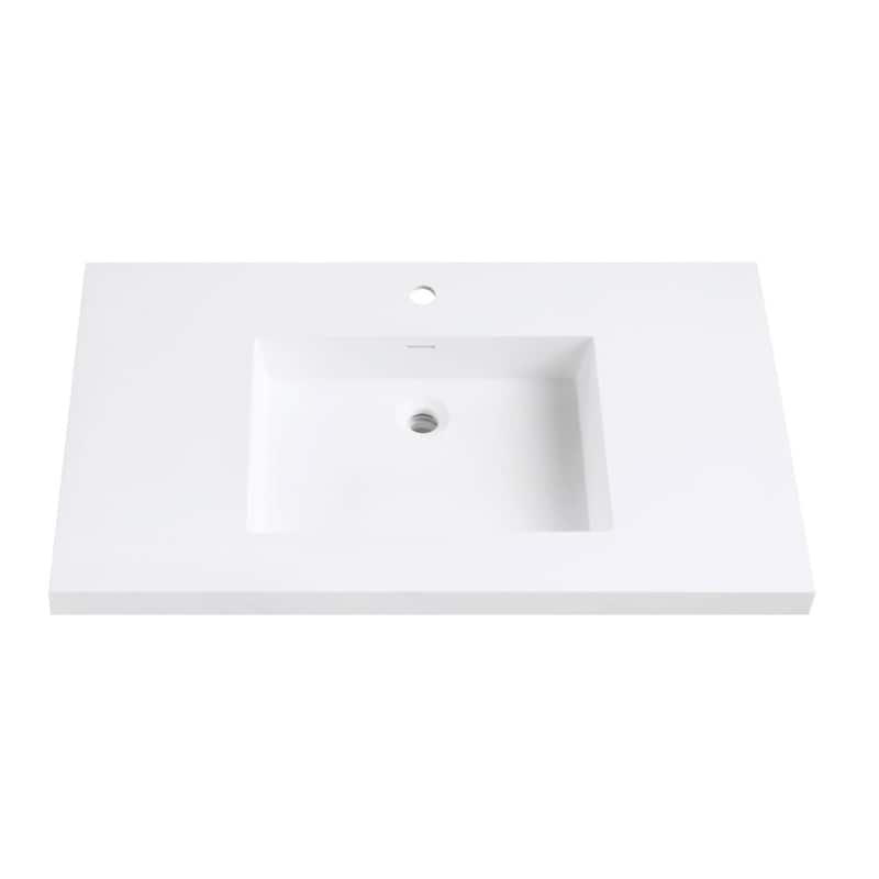 Avanity VersaStone 37-inch Solid Surface Vanity Top