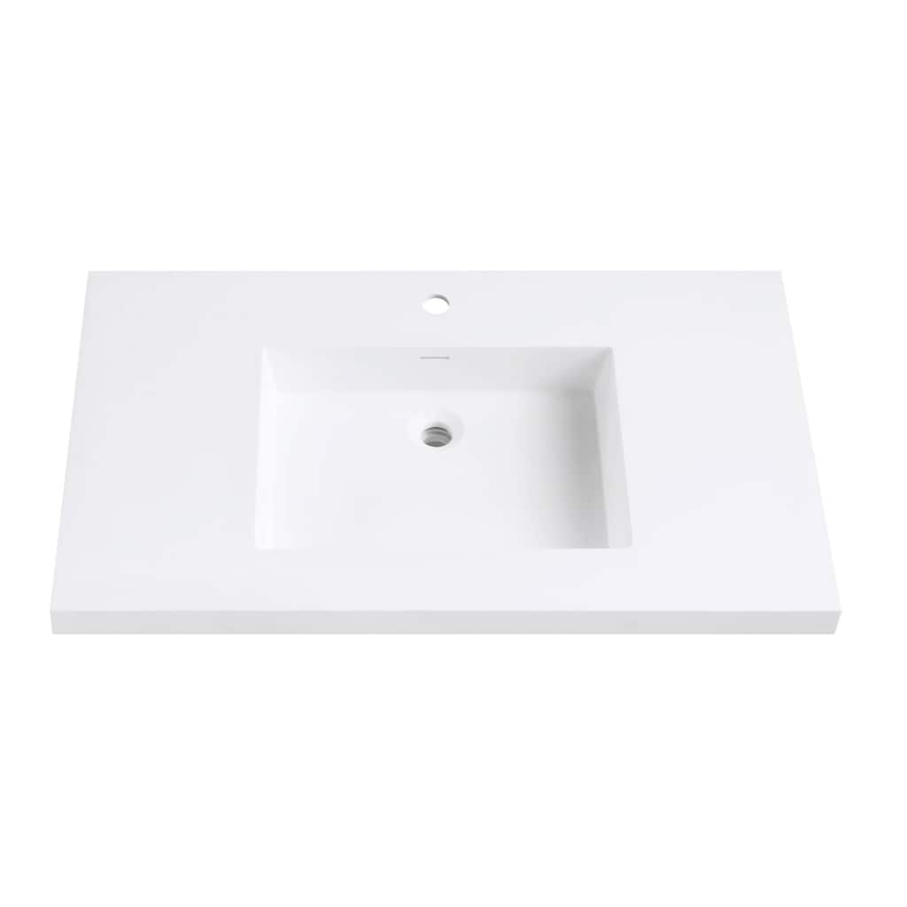 Avanity VersaStone 37-inch Solid Surface Vanity Top