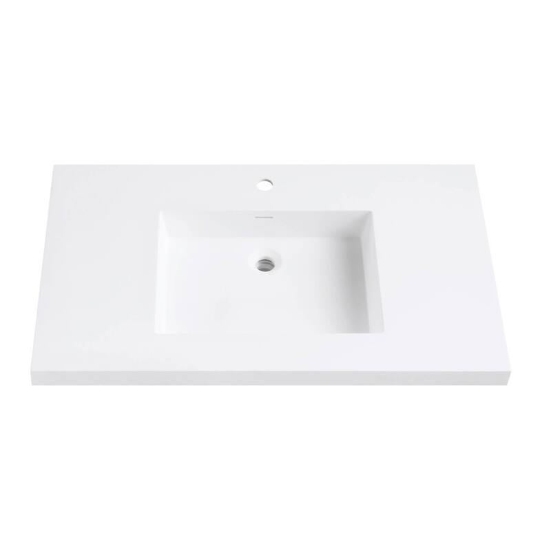 Avanity VersaStone 37-inch Solid Surface Vanity Top