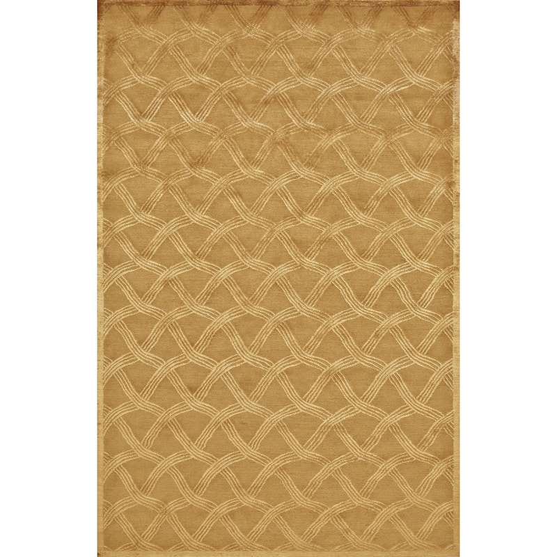 Grand Bazaar Chadwick Hand Knotted Modern & Contemporary Rug