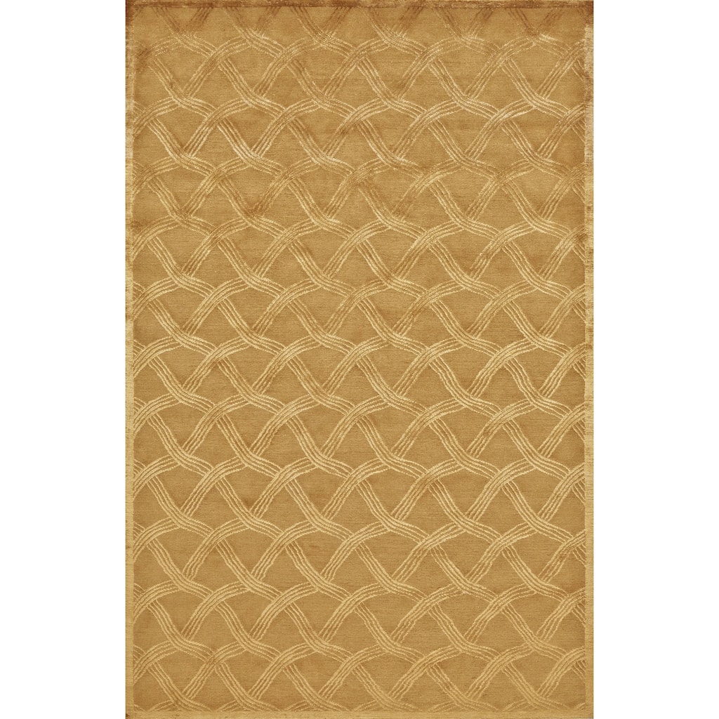 Grand Bazaar Chadwick Hand Knotted Modern & Contemporary Rug