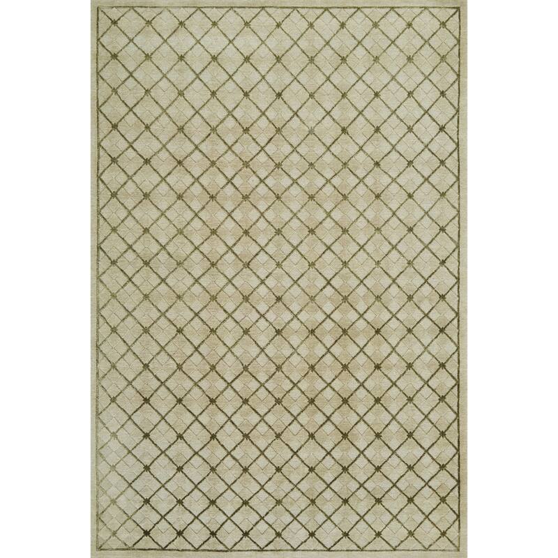 Grand Bazaar Chadwick Hand Knotted Modern & Contemporary Rug