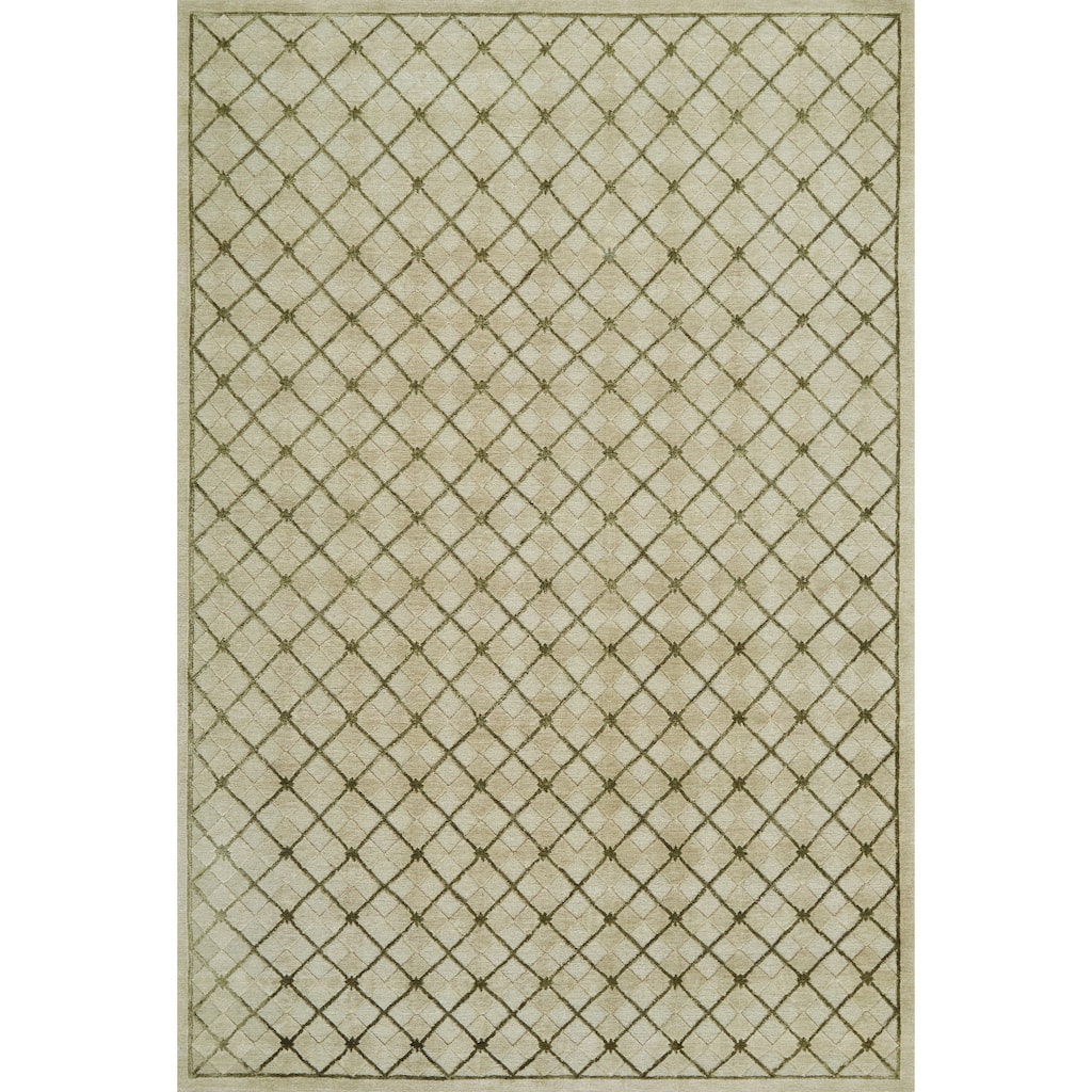 Grand Bazaar Chadwick Hand Knotted Modern & Contemporary Rug
