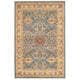 preview thumbnail 1 of 8, Handmade One-of-a-Kind Vegetable Dye Oushak Wool Rug (Afghanistan) - 4' x 6'