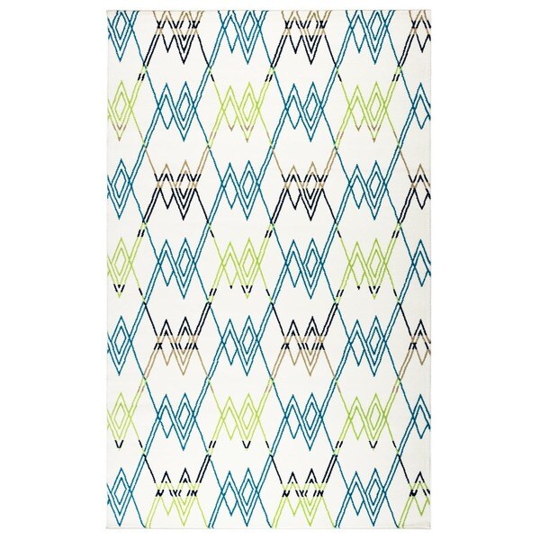 Rizzy Home Glendale Collection GD5943 Accent Rug (6'7 x 9'6) - 6'7" x 9'6". Opens flyout.