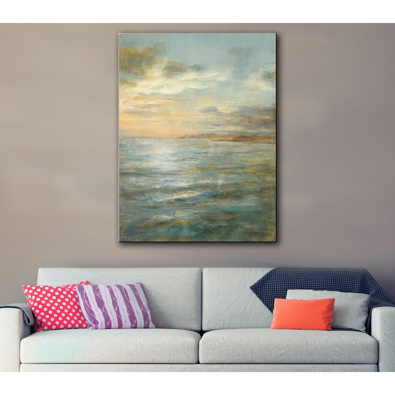 ArtWall Danhui Nai's Serene Sea 3, Gallery Wrapped Canvas