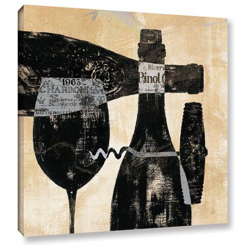 ArtWall Daphne Brissonnet's Wine Selection 1, Gallery Wrapped Canvas