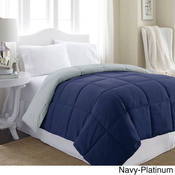 Shop All Season Reversible Down Alternative Microfiber Comforter