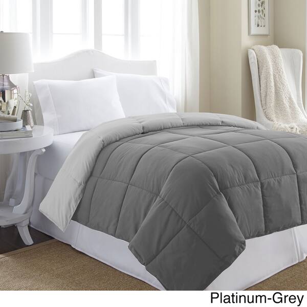 Shop All Season Reversible Down Alternative Microfiber Comforter