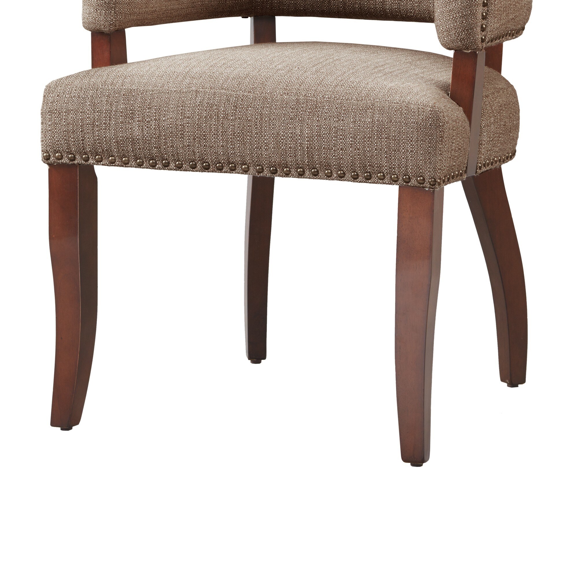 copper grove cobleland brown arm dining chair