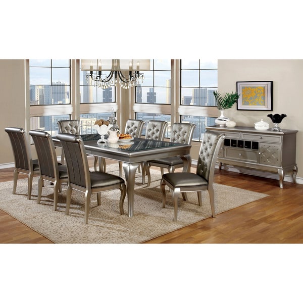 furniture of america 9 piece dining set