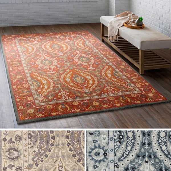 Hand Tufted Rochdale Wool Area Rug (8' x 10') Free Shipping Today