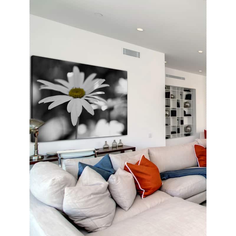 Marmont Hill - Sun Speckled Daisy Painting Print on Canvas - Multi-Color