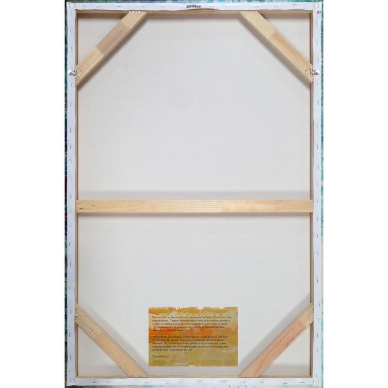 Marmont Hill - Red Zen Painting Print on Canvas - Multi-Color