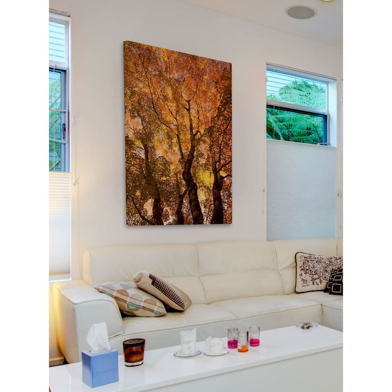 Marmont Hill - The Trees Dance Painting Print on Canvas - Multi-Color