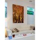 preview thumbnail 6 of 5, Marmont Hill - The Trees Dance Painting Print on Canvas - Multi-Color