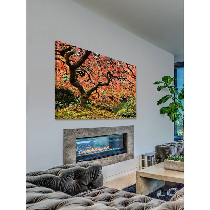 Marmont Hill - Autumn Magnificence Painting Print on Canvas - Multi-Color