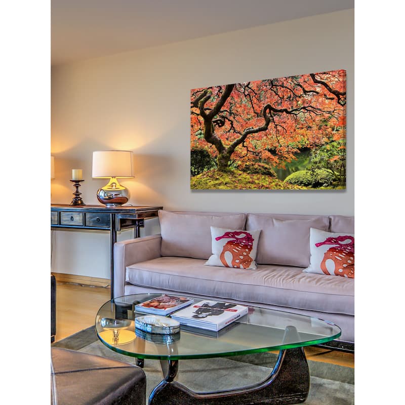 Marmont Hill - Autumn Magnificence Painting Print on Canvas - Multi-Color