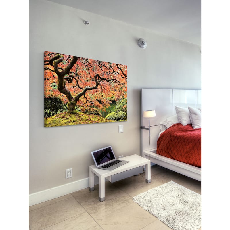 Marmont Hill - Autumn Magnificence Painting Print on Canvas - Multi-Color