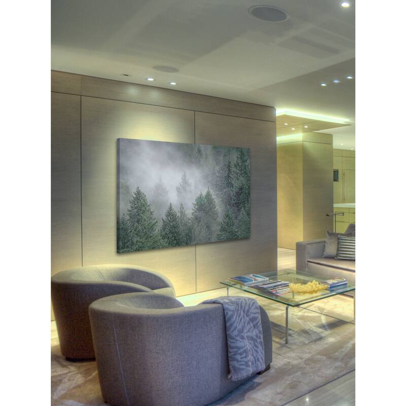 Marmont Hill - Draped in Clouds Painting Print on Canvas - Multi-Color
