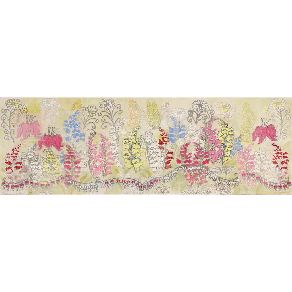 Marmont Hill - Snapdragons Painting Print on Canvas - Multi-Color