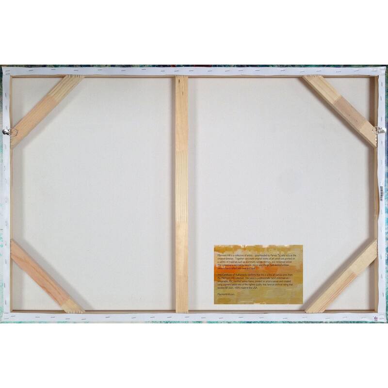 Marmont Hill - Fire Fox Painting Print on Canvas - Multi-Color
