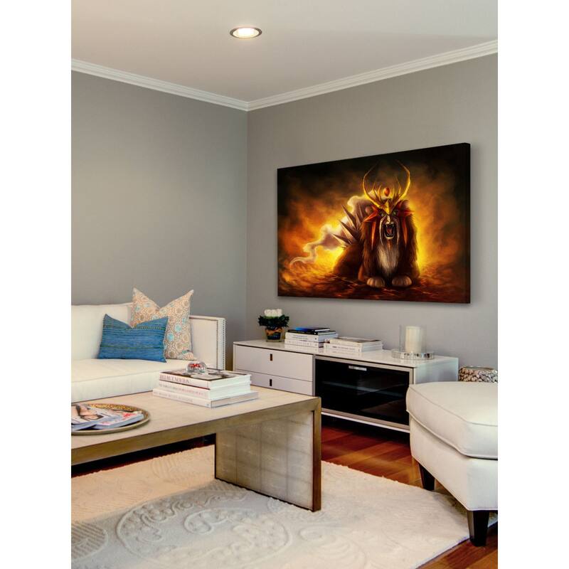 Marmont Hill - Entei Painting Print on Canvas - Multi-Color