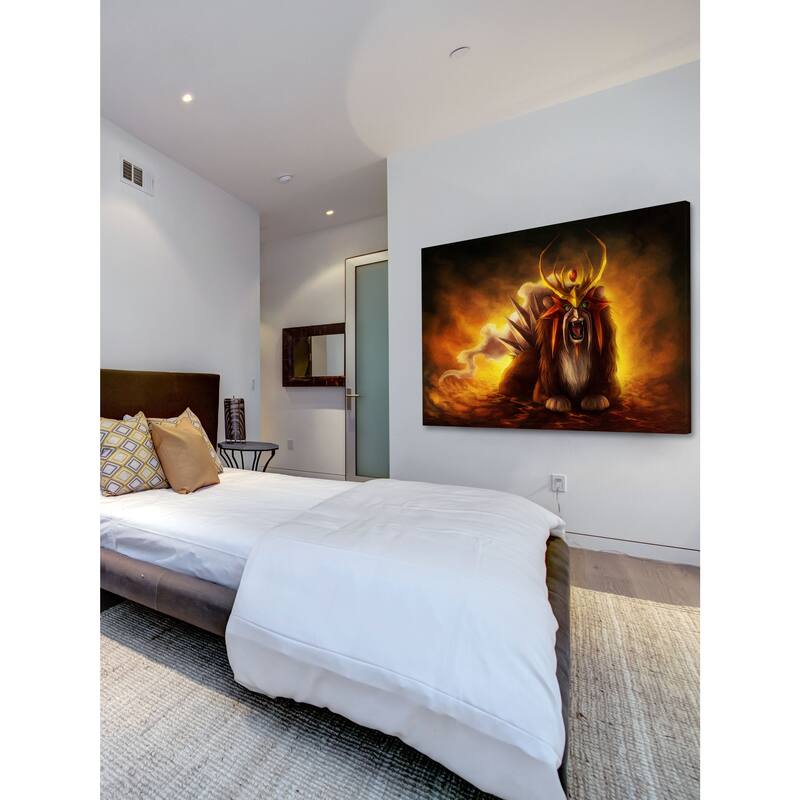 Marmont Hill - Entei Painting Print on Canvas - Multi-Color