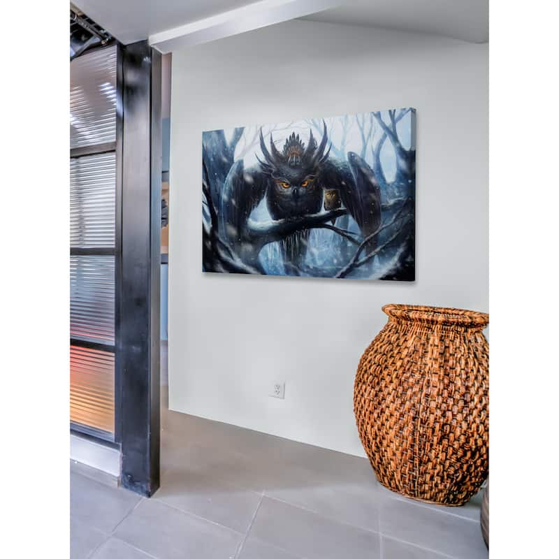 Marmont Hill - Owl Mommy Painting Print on Canvas - Multi-Color