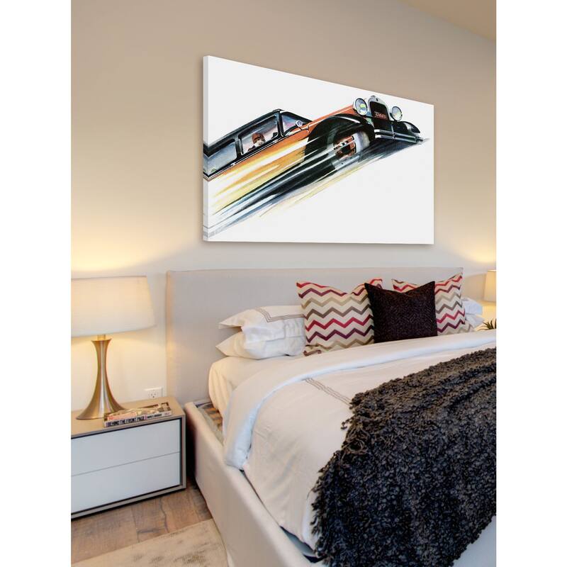 Marmont Hill - Vintage 12672 Painting Print on Canvas - Multi-color