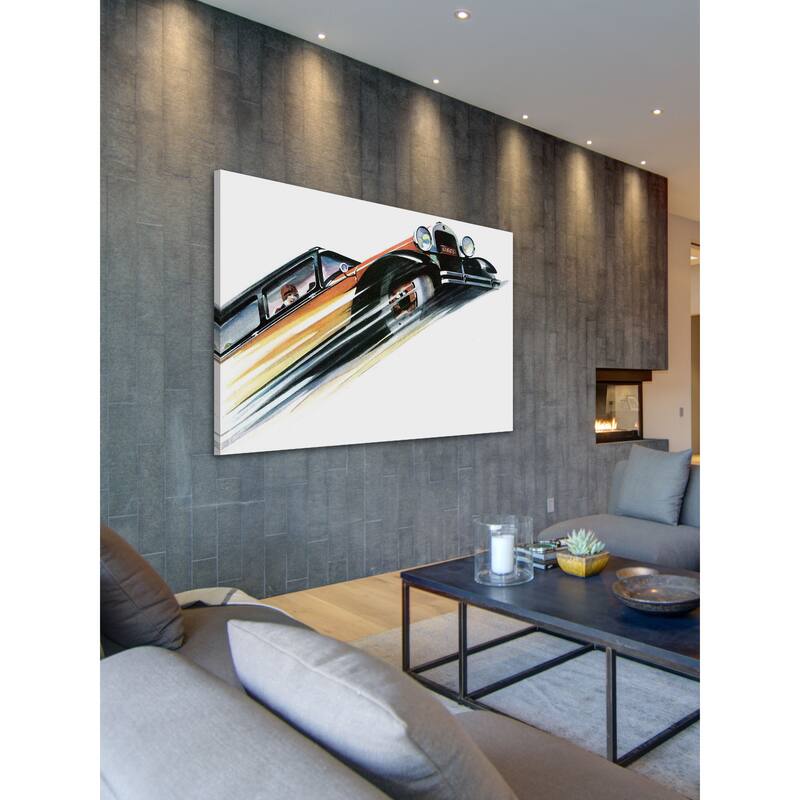 Marmont Hill - Vintage 12672 Painting Print on Canvas - Multi-color