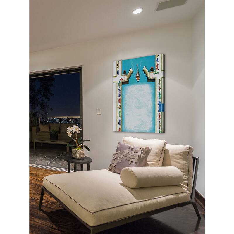 Marmont Hill - The Drawbridge Painting Print on Canvas - Multi-Color