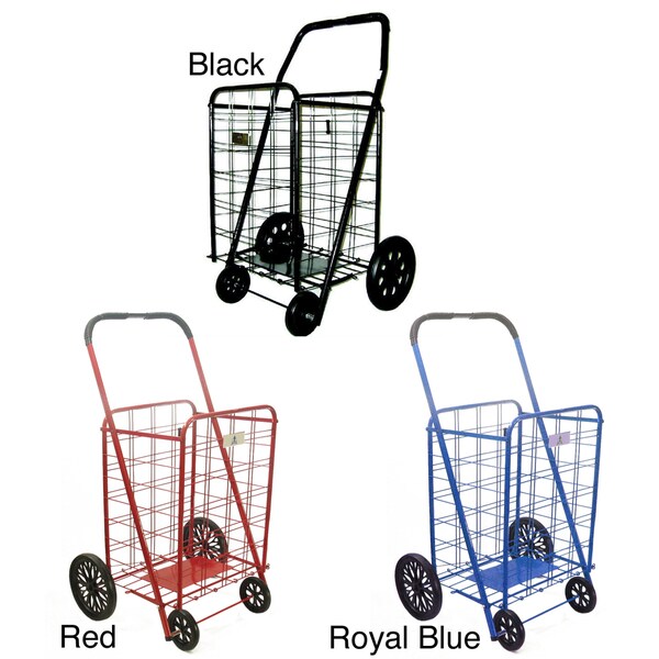 Extra large heavy online duty folding shopping cart