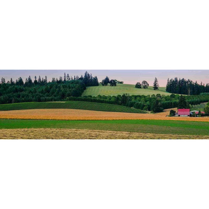 Marmont Hill - Country Meadows Painting Print on Canvas - Multi-Color