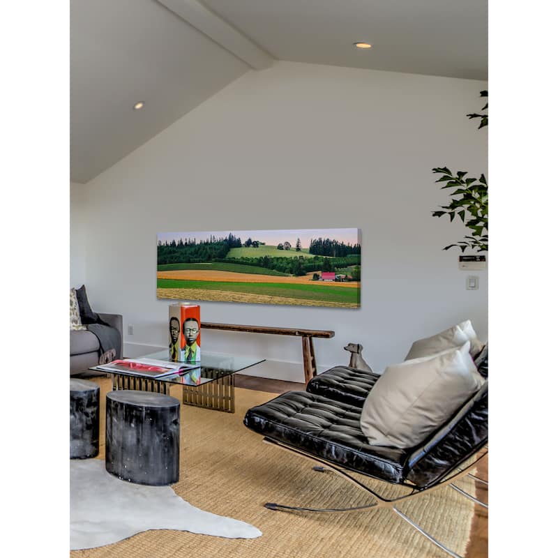 Marmont Hill - Country Meadows Painting Print on Canvas - Multi-Color