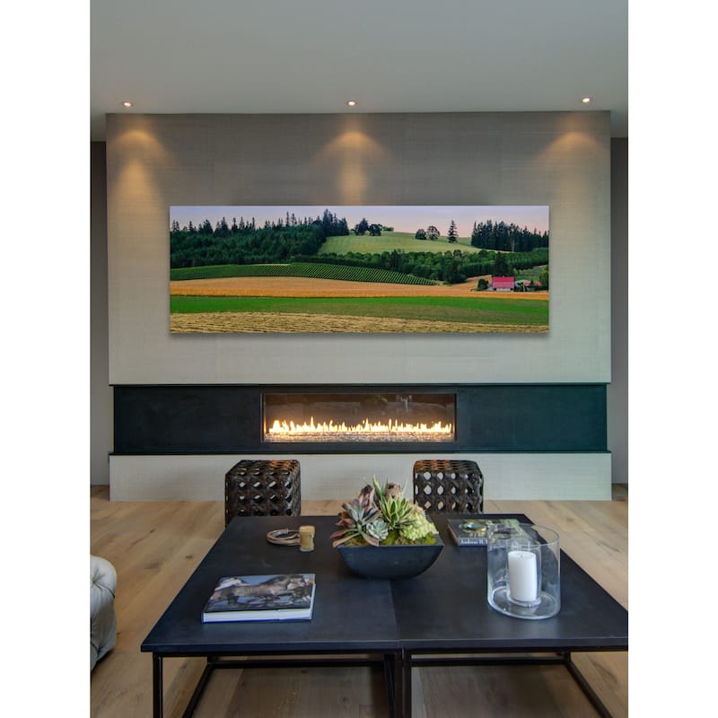 Marmont Hill - Country Meadows Painting Print on Canvas - Multi-Color