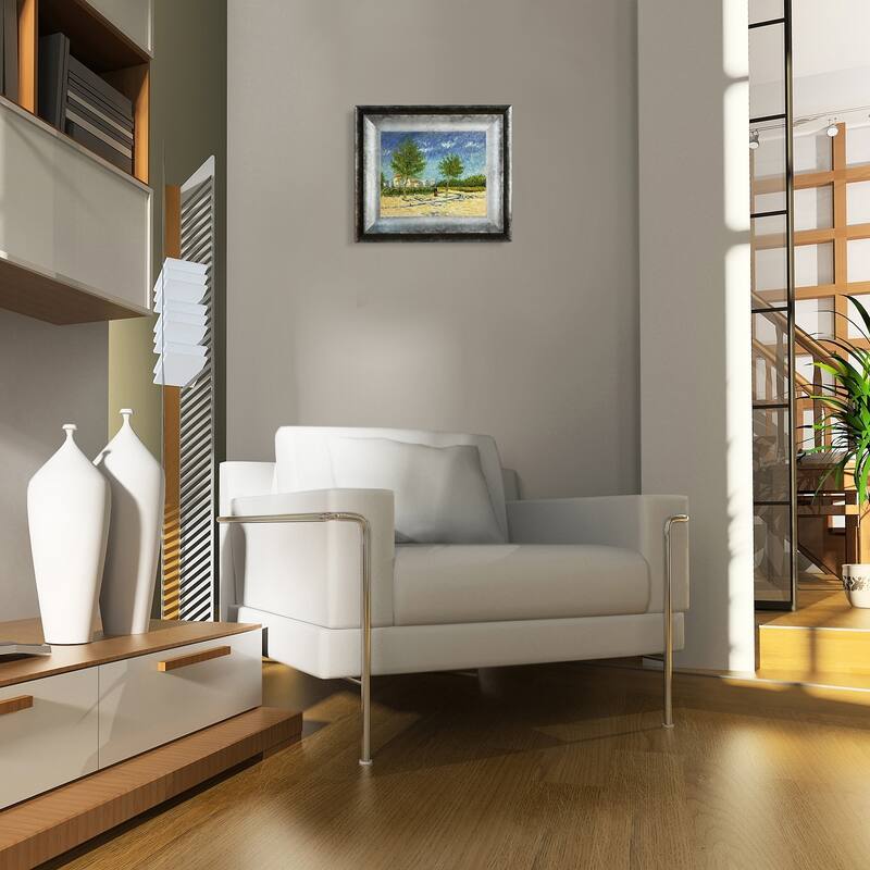 La Pastiche Vincent Van Gogh 'On The Outskirts of Paris' Handpainted