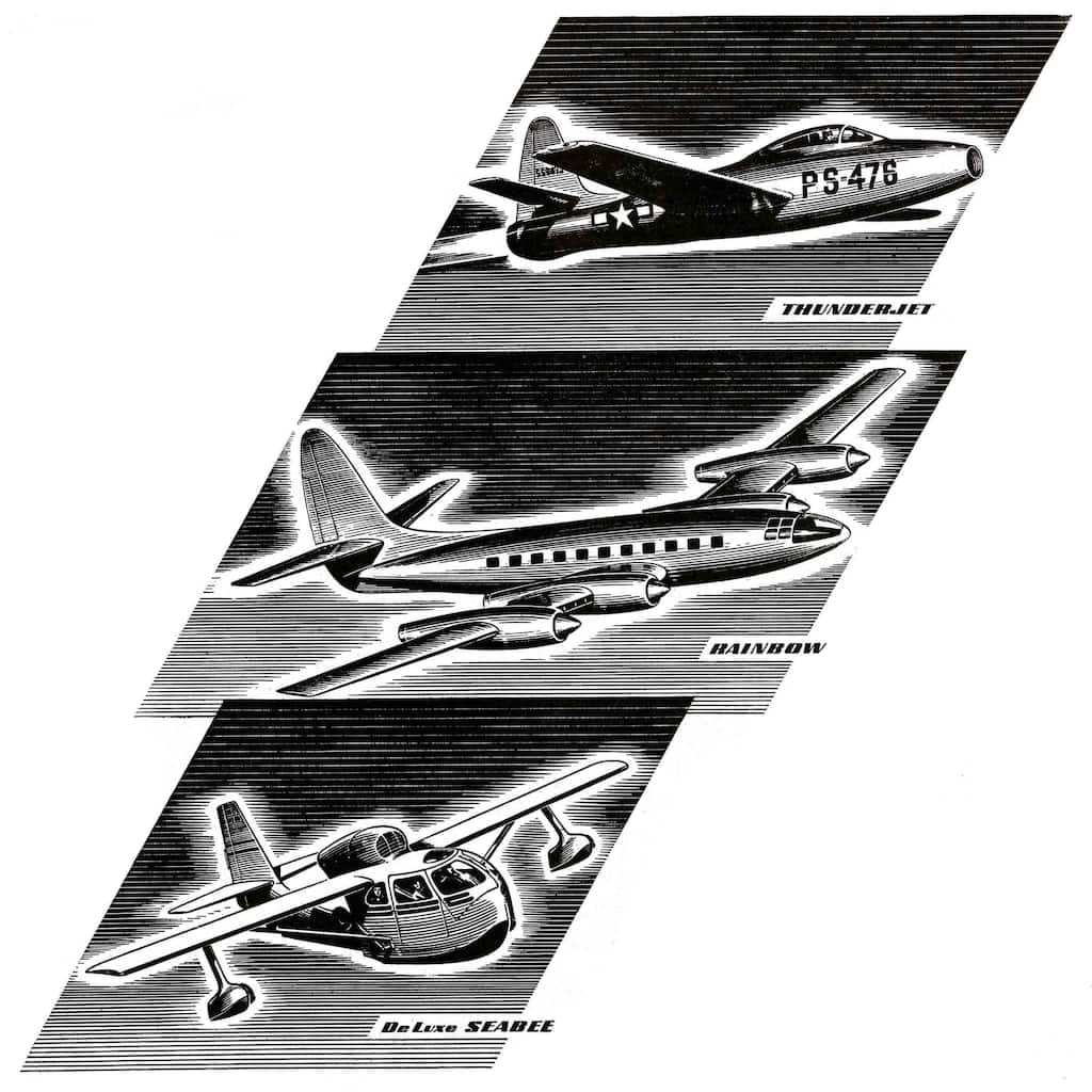 Marmont Hill - Air Superheroes Painting Print on Canvas - Multi-color