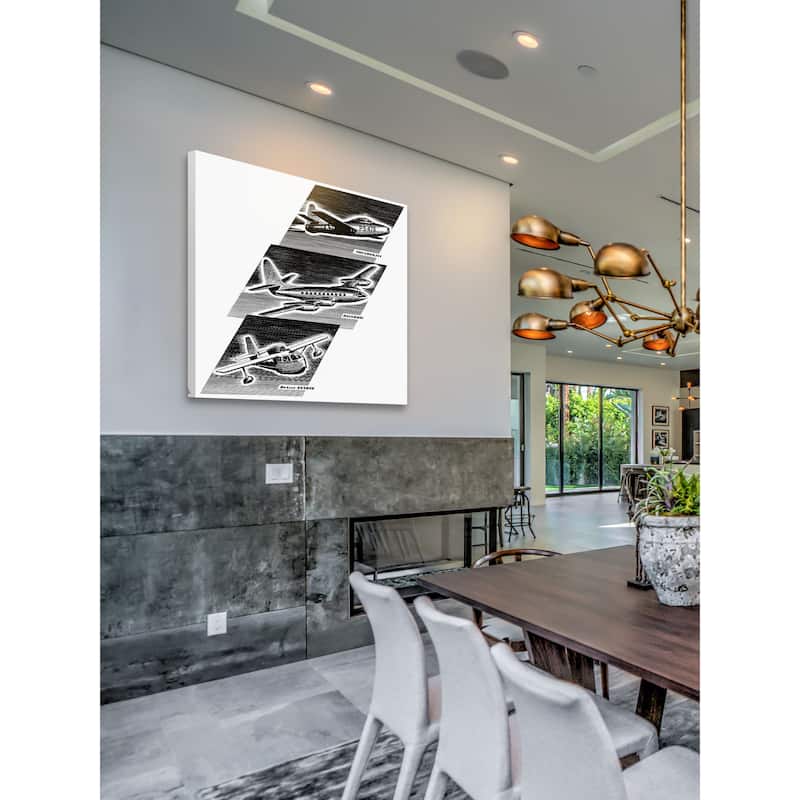 Marmont Hill - Air Superheroes Painting Print on Canvas - Multi-color