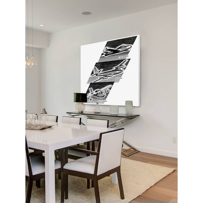 Marmont Hill - Air Superheroes Painting Print on Canvas - Multi-color