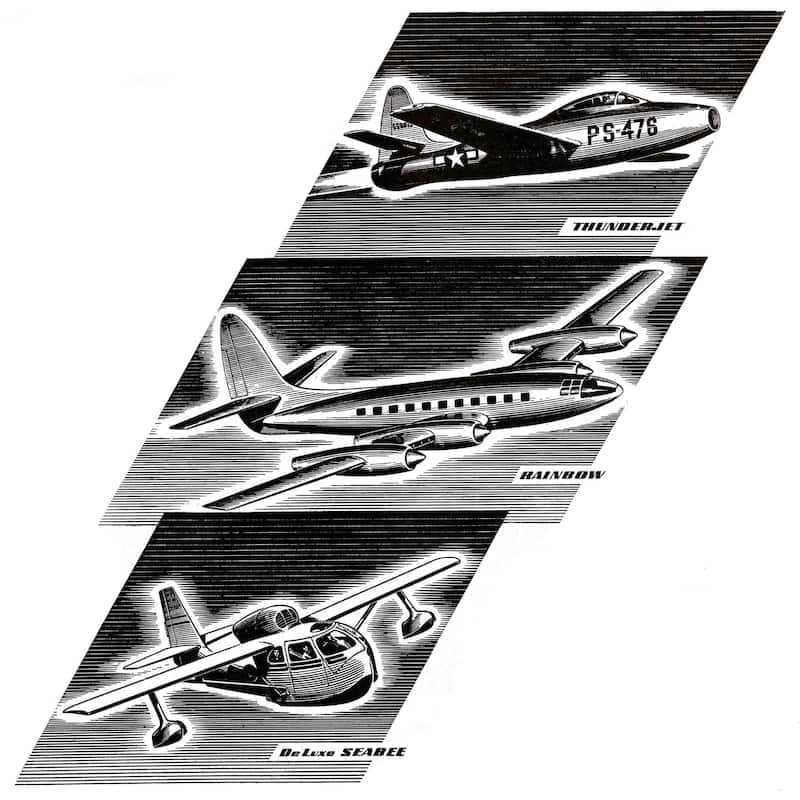 Marmont Hill - Air Superheroes Painting Print on Canvas - Multi-color
