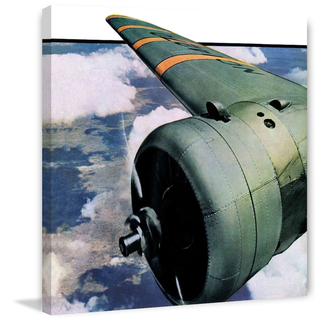 Marmont Hill - Propeller Painting Print on Canvas - Multi-Color