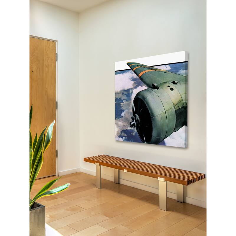 Marmont Hill - Propeller Painting Print on Canvas - Multi-Color