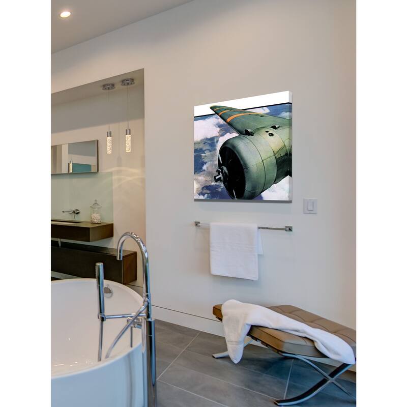 Marmont Hill - Propeller Painting Print on Canvas - Multi-Color