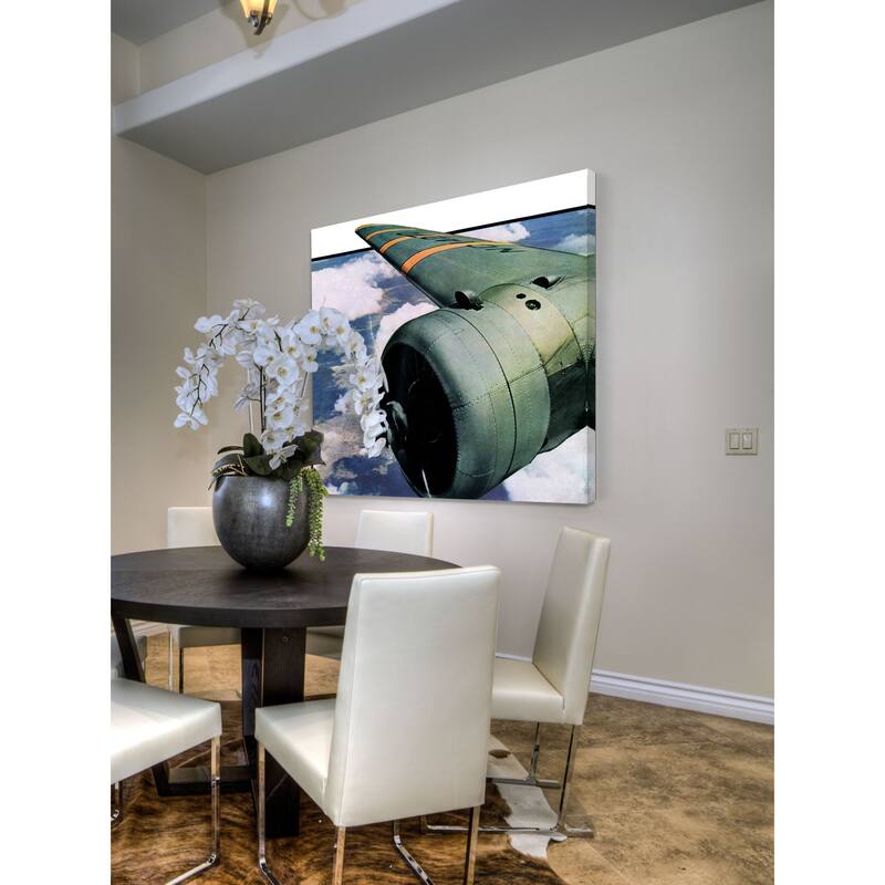 Marmont Hill - Propeller Painting Print on Canvas - Multi-Color