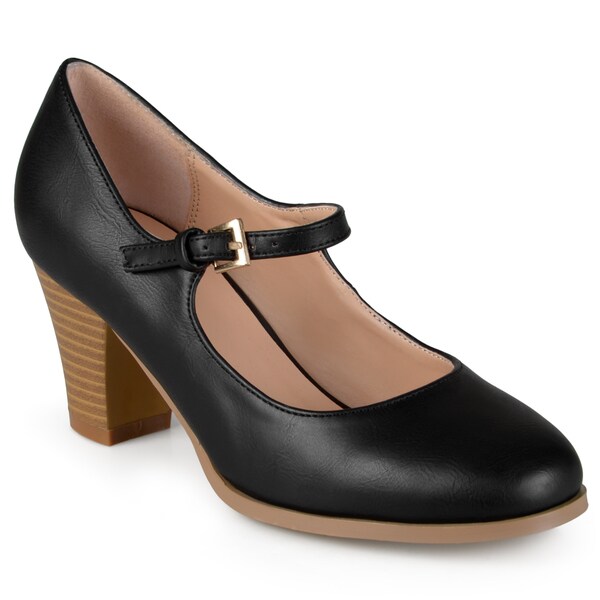 Shop Journee Collection Women's 'Jamie' Classic Mary Jane Pumps Free
